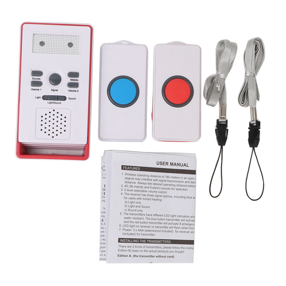 Audible Alarm, Adjustable Mounting Bracket For Flexible Placement, Wireless Doorbell Transmitter, Magnetic Contact Sensor, Humanized Design For