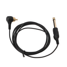 Cabo conector para máquina de tatuagem com plugue de cobre e transmissão de corrente estável, um item indispensável para seu estúdio, festas de