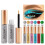 Glitter Eyeliner για λαμπερά μάτια, αυτοκόλλητα σκιάς ματιών που στεγνώνουν γρήγορα, 2