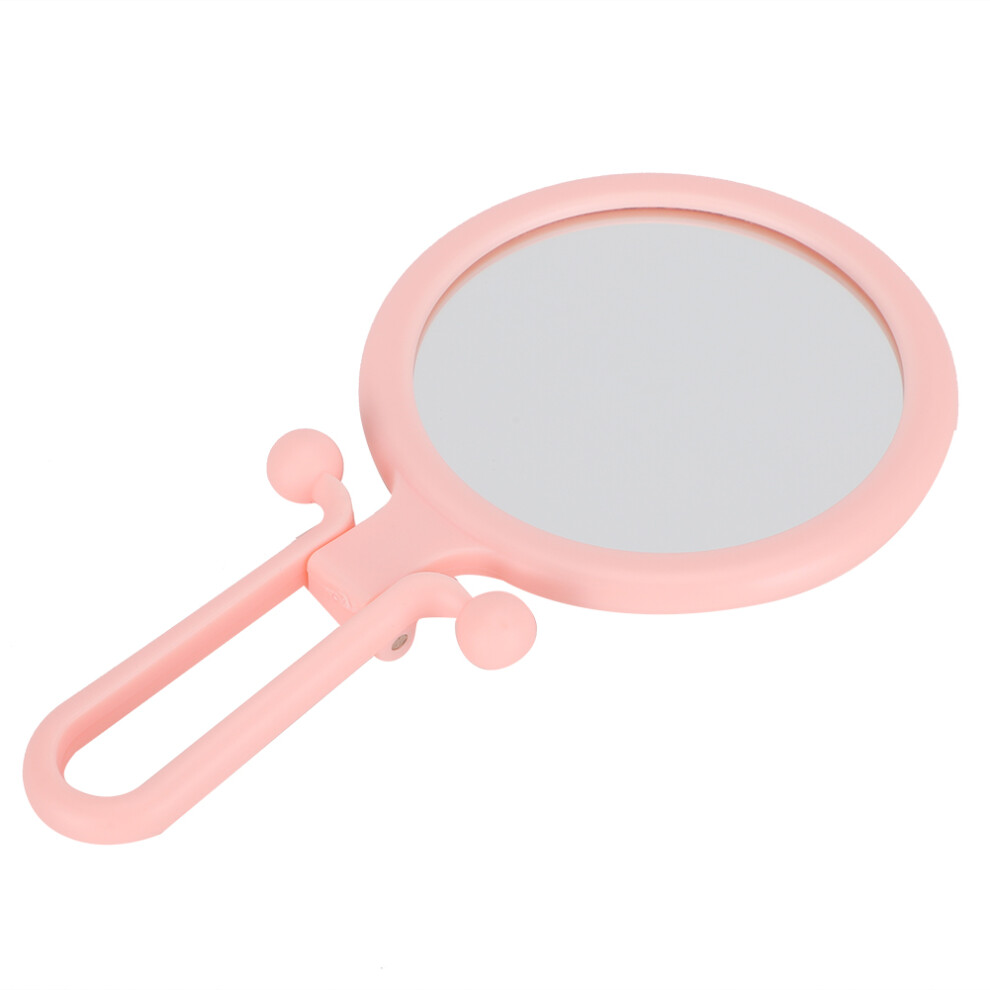 Enhanced Precision Handheld Mirror, 2X Magnifying Cosmetic Assistance Mirror with Portable Travel Design and Eco-friendly ABS Plastic Construction