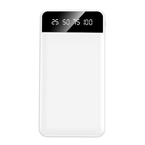 Φορητό Power Bank 10000mAh διπλής κατεύθυνσης γρήγορης φόρτισης 2Usb με ψηφιακή οθόνη με LED 1