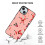 Feliz Natal! Capa para celular compatível com iPhone 15, capa protetora à prova de choque com PC + TPU para câmera dupla, compatível com iPhone 5