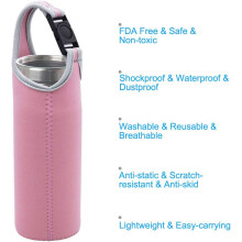YZhouD1Pack, DanziX neoprenhylse til flaskekopp, passer til alle 16oz-21oz bærbare sportsvannflasker - svart, blå, rosa, lilla