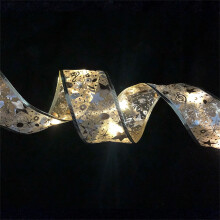SDJMa Weihnachtslichterkette, 5 m (16,4 ft) lange, batteriebetriebene Lichterkette mit 50 LEDs, geeignet für Innen- und Außendekoration, Garten,