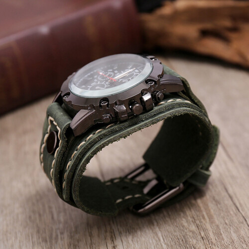 Προσφορά TUOBARR για την Ημέρα του Αγίου Βαλεντίνου 2024! Ανδρικό Ρολόι Steampunk Vintage με 2
