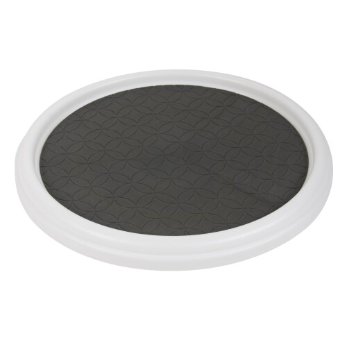 Mainstays 1 Tier Plastic 12in Diameter Nonskid Turntable