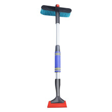 Car Snow Shovel with 360 Rotating Ice Scraper Brush, HeavyDuty Windshield Snow Removal Tool for Car SUV Truck