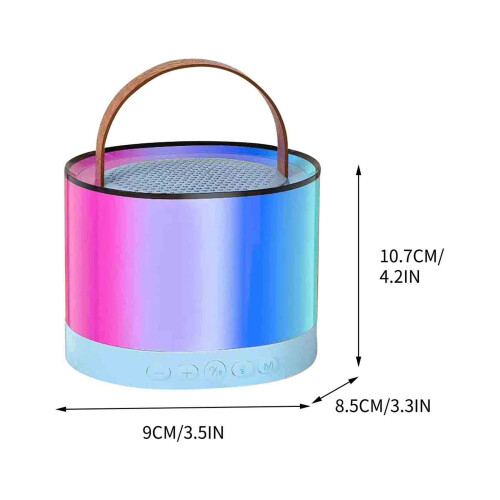 Quinlirra K52 Bluetooth Speaker Mini Portable Wireless Karaoke Microphone Bluetooth Audio Microphone 2