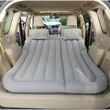 Car Air Mattress for SUV Inflatable Travel Bed Grey One Size
