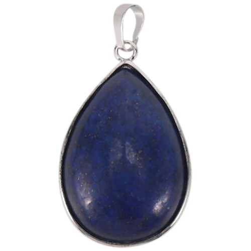 Κολιέ με πολύτιμους λίθους Lapis Lazuli 1,42x1,02" HOT