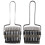 Dekaim Dough Cutter, 2pcs Dough Noodle Bread Pie Cake Pastry Lattice Roller Bake Cutter Kitchen Baking Tool 1