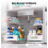 1 Pack 14.9"~16" H Adjustable 2-Tier Under Sink Organizer, Pull Out Shelf for Kitchen Bathroom Laundry Room - Gray 3
