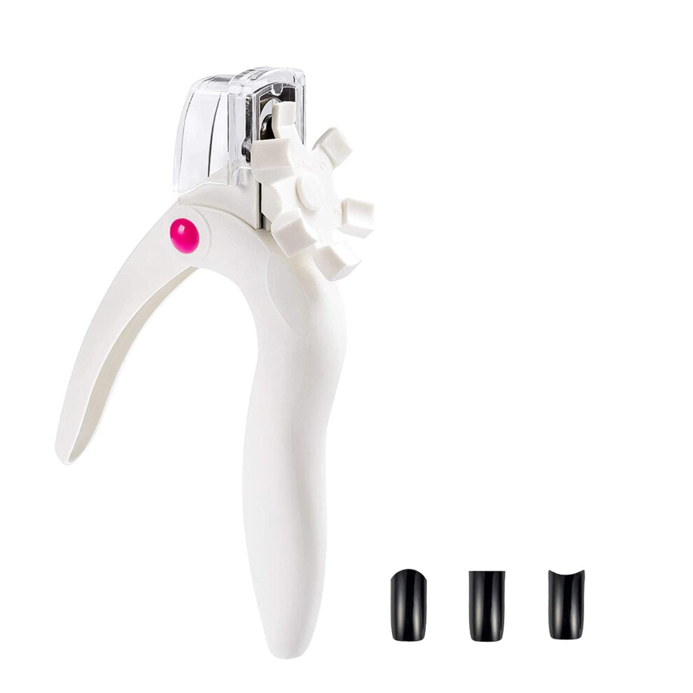 Adjustable Nail Tip Cutter for Acrylic Nails, Professional Fake Nail Clipper for Nail Art Salon Use