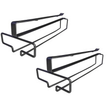 Under Cabinet Glass Holder, Stemware Storage Rack, Hanging Glass Hanger for Bar, Compatible with 1pc *2PCS