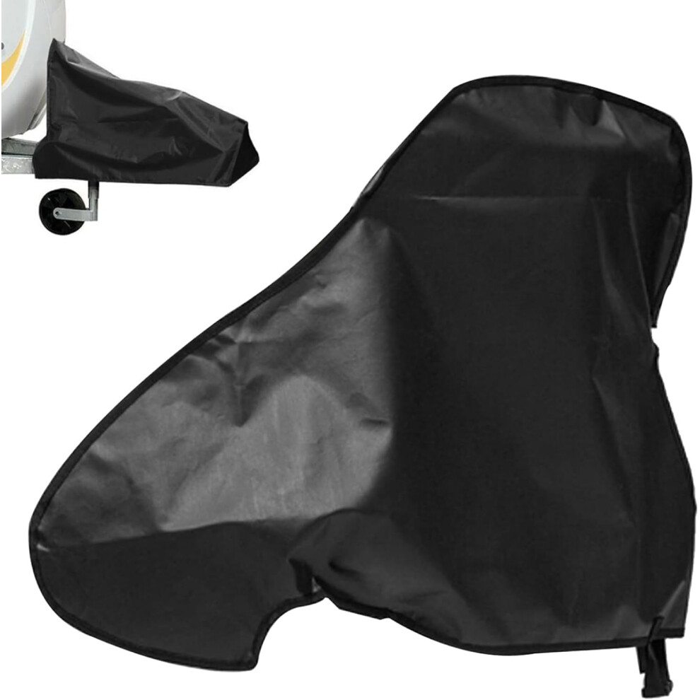 Tow Hitch Cover For Caravan With Fastening Strap, Universal Waterproof Dustproof Sunproof Washable Drawbar Protector Compatible With Rv Trailer 9164030079281