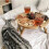 Εκκαθάριση Ξύλινη Φορητή Τραπεζαρία Casual Snack Table Τραπεζάκι με Ξηρούς Καρπούς Snack 5