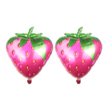 Eease2Pack of28Inch Jahodová fóliová balónky Narozeninové Svatební Party Doplňky Vánoční Dětské Hračky Dárky