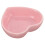 Weiweiguan Heart Shaped Ceramic Serving Bowl Pink 3