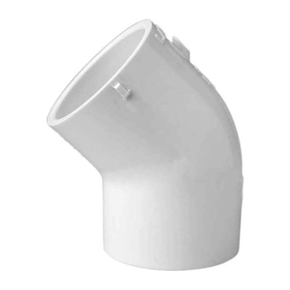 Thrifco Plumbing 8114034 2-1/2 Inch X 2-1/2 Inch Slip X Slip Pvc 45 Degree Elbow Sch 40 9464372800490