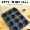 Kayannuo Αρχική σελίδα Essentials Clearance Νέο πολύχρωμο Grain12Mafen Cup Round Pudding Εργαλείο ψησίματος 3