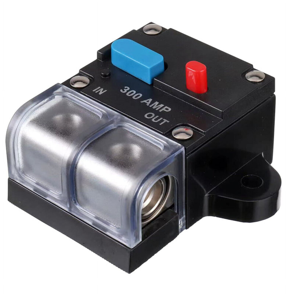 300A Circuit Breaker Resettable Circuit Breaker 300 Amp Resettable Circuit Breaker Manual Reset Button For Car Audio 9773935137448