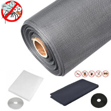 Dream Lifestyle Window Screen Netting Mesh Curtain, DIY, Recyclable, Hand Wash Glass Fiber Anti-Mosquito Bug Mesh for Indoor, Fits Variety of Sizes