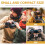 1 Set Binocular Objective Lens Caps Rubber Objective Lens for 4
