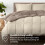 Bare Home Αναστρέψιμο κρεβάτι σε τσάντα 4 τεμαχίων - Premium1800Collection - Δίκλινο, σετ πάπλωμα 6