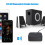LICILICI5.0 Bluetooth-lydmodtageradapter, NFC trådløs Bluetooth-forlænger, 0,35 lb 4