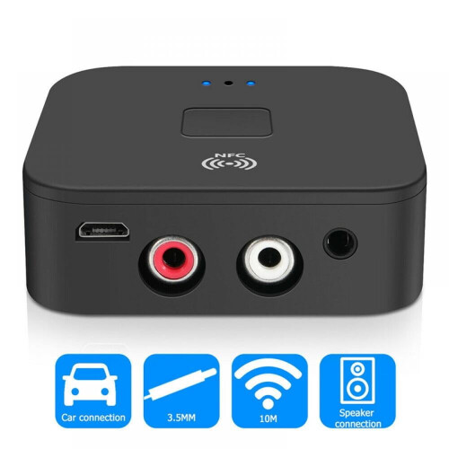 LICILICI5.0 Bluetooth-lydmodtageradapter, NFC trådløs Bluetooth-forlænger, 0,35 lb 1