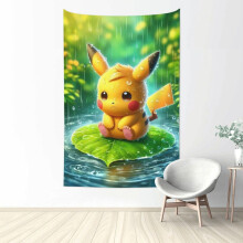 Taipéis Balla Pikachu, Poileistear Uiscedhíonach, do Sheomra Leapa, Seomra Maireachtála, Dorm, Maisiúcháin Seomra Folctha, Bronntanas Breithlá,