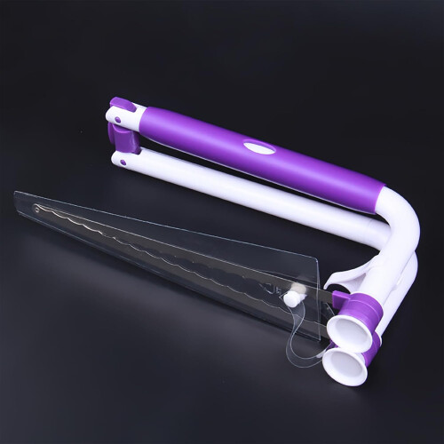 Cake Leveler Adjustable Stainless Steel Wire Cutter with Handle for Even Layer Baking 1