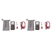2X ZT102A Digital Multimeter 6000 Counts Auto 113D Back Light AC/DC Voltmeter Transistor Tester Frequency