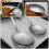 2Pcs Stainless Steel Food Serving Spoons Practical Self-service Scoops (Silver) 6