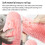 Silicone Bath Massage Pad with Suction Cups, Wall Mounted Back Scrubber for Hands Exfoliation 5