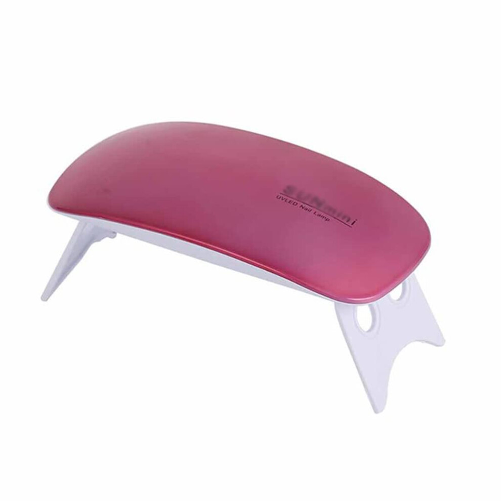 UV LED Nail Lamp with Dual Wavelength LEDs, USB Gel Nail Dryer for Home and Travel Manicure