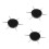 3pcs Nail Art Dotting Tools Set with Rhinestone Applicator for DIY Manicure 1