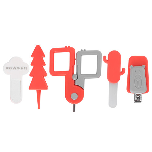 In1Nail Clippers Κιτ νυχιών για μωρά, εύχρηστη λίμα νυχιών με παγωμένη στρογγυλή κεφαλή, 2
