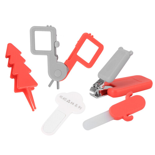 In1Nail Clippers Κιτ νυχιών για μωρά, εύχρηστη λίμα νυχιών με παγωμένη στρογγυλή κεφαλή, 1