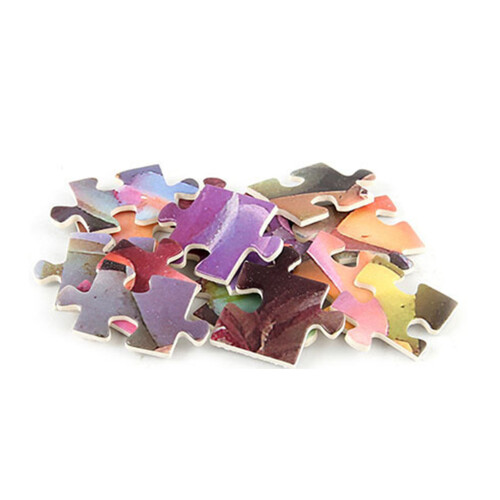 Great as a Pancake Mold, Transform Into Art, Blank Puzzle Sheets for Creative Projects, Thickened Paper DIY Puzzle with Grid-Back Design,