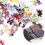 Great as a Pancake Mold, Transform Into Art, Blank Puzzle Sheets for Creative Projects, Thickened Paper DIY Puzzle with Grid-Back Design, 2
