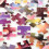 Great as a Pancake Mold, Transform Into Art, Blank Puzzle Sheets for Creative Projects, Thickened Paper DIY Puzzle with Grid-Back Design, 6