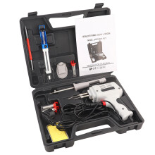 Solder Removing Tool With Plug-and-Play Design And Continuous Desoldering Functionality Electric Desoldering Iron Featuring Strong Vacuum Aluminum