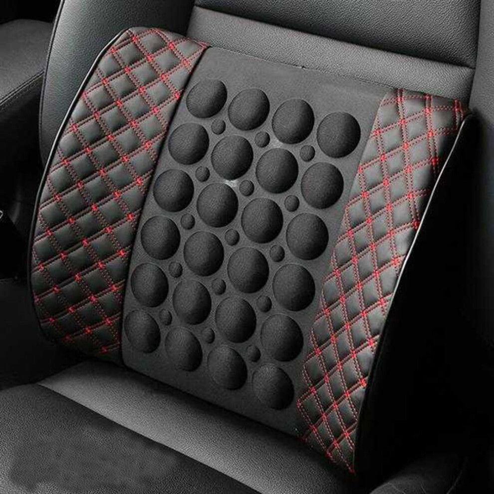 MyBeauty Car Electric Massage Cushion Vehicle Seat Back Waist Support Lumbar Pad Massager