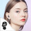 Ακουστικά Quinlirra Mini Bluetooth, ασύρματα αόρατα ακουστικά με 3 λειτουργίες άθλησης, 6