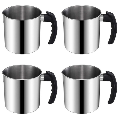 4X Δοχείο για την κατασκευή κεριών, 44Oz διπλό δοχείο τήξης κεριού, κανάτα για την