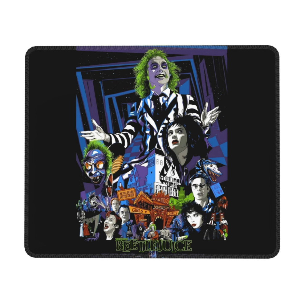 Beetlejuice Rubber Lock Edge Mouse Pad, Office Desk Pad, Writing Pad, Multi Code Game Pad Mouse Pads For Computers Laptop Mouse Mouse Pad 9499224719903