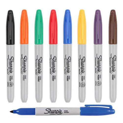 Μαρκαδόρος Lanjingyi Sharpie Paint Art, Λεπτής Σημείου, Ποικιλία Χρωμάτων, 11 Τεμάχια 1