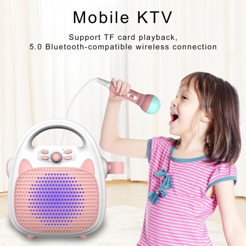 Ασύρματο ηχείο SUSUchens, υψηλής πιστότητας Bluetooth5.0 Mini Karaoke Machine με μικρόφωνο για