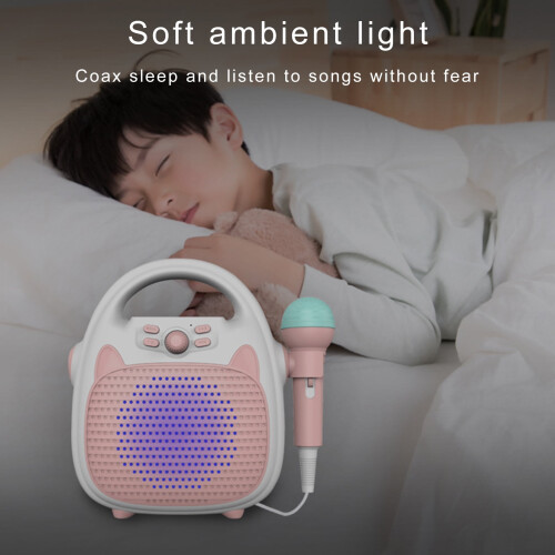 Ασύρματο ηχείο SUSUchens, υψηλής πιστότητας Bluetooth5.0 Mini Karaoke Machine με μικρόφωνο για 2